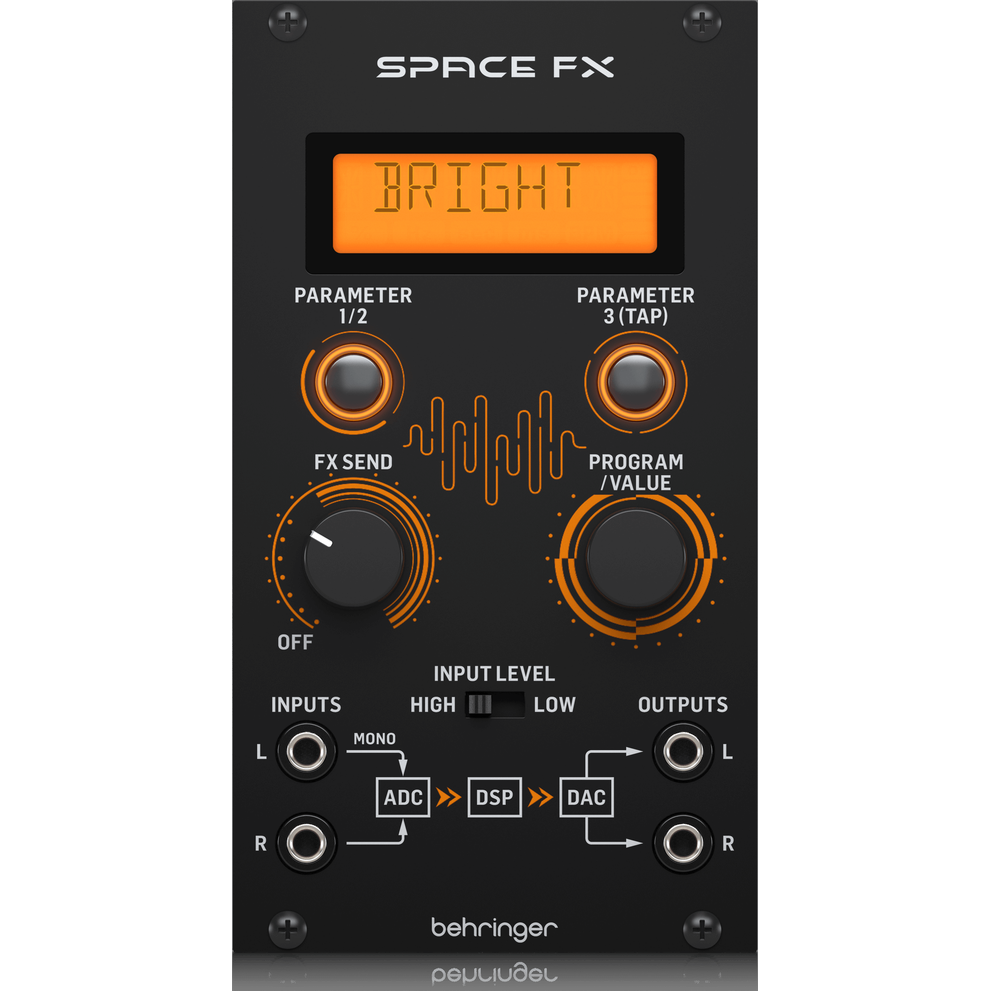 Behringer SPACE FX 24-Bit Stereo Multi-Effects Eurorack Module
