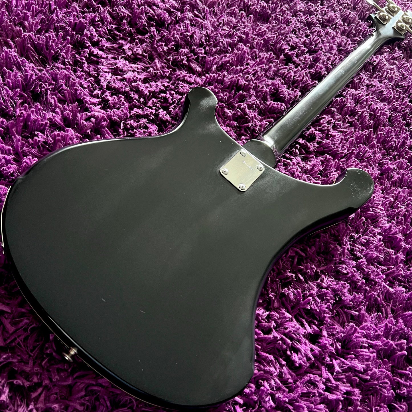 Late 1970s Fresher FR-384B Rickenbacker 4001 Style Bass Satin Black (MIJ)