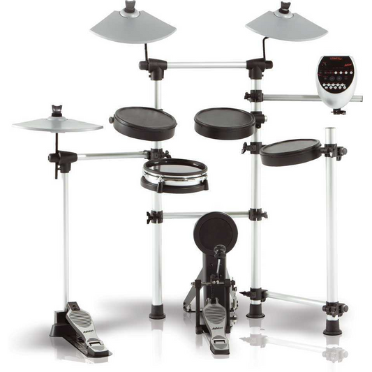 Ashton Rhythm VX Electronic Drum Kit w/ Dual Zone Snare, Hi-Hat Pedal & Kick Drum Pedal