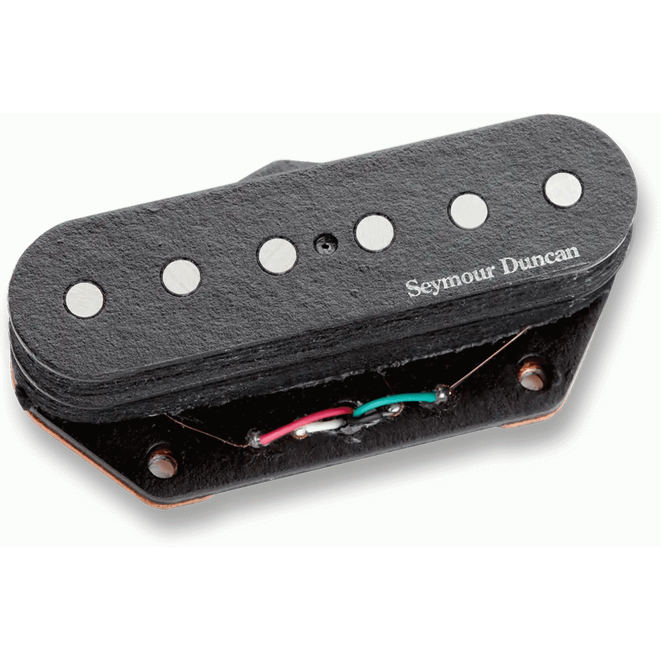 Seymour Duncan BG1400 High Output Tele Bridge Pickup - Black with Logo