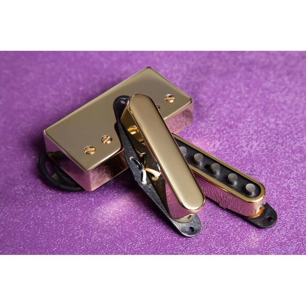 Seymour Duncan Lari Basilio Signature Tele Set With Bridge Trembucker - Gold