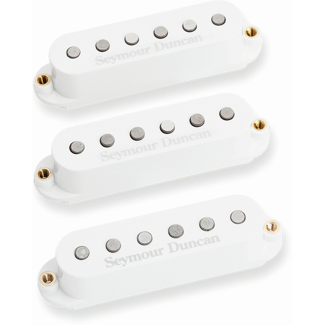 Seymour Duncan Set STK S4 White Cover