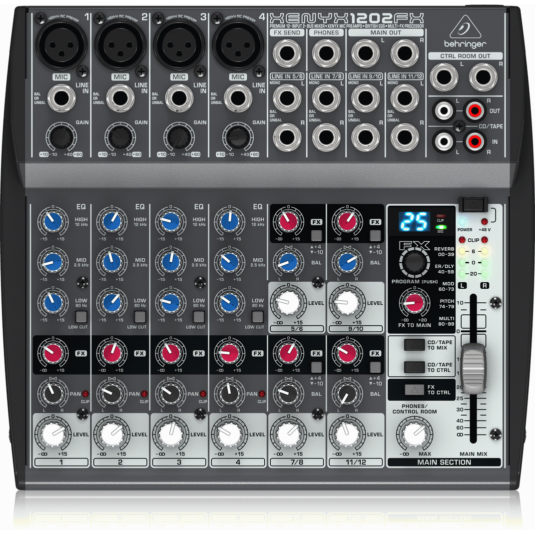 Behringer XENYX 1202FX Mixer