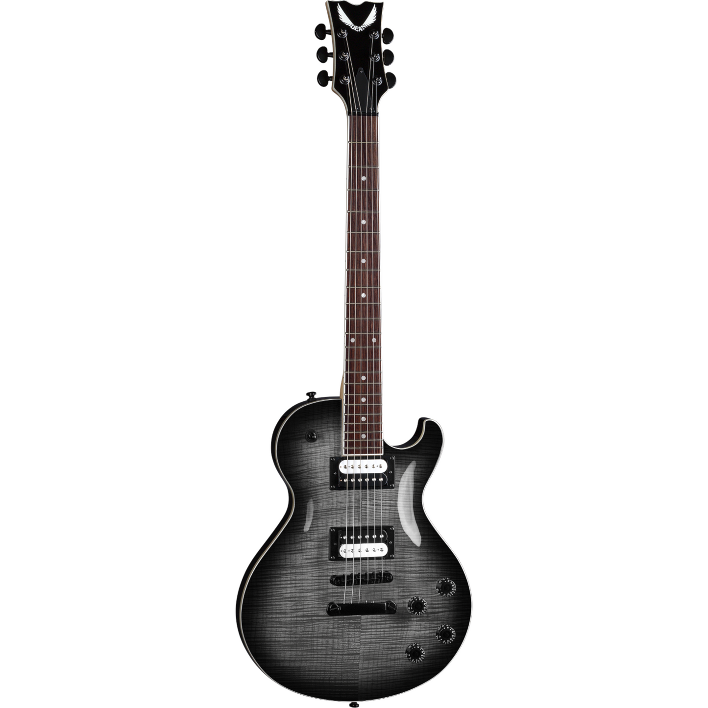 Dean Thoroughbred X Flame Maple Charcoal Burst Electric Guitar