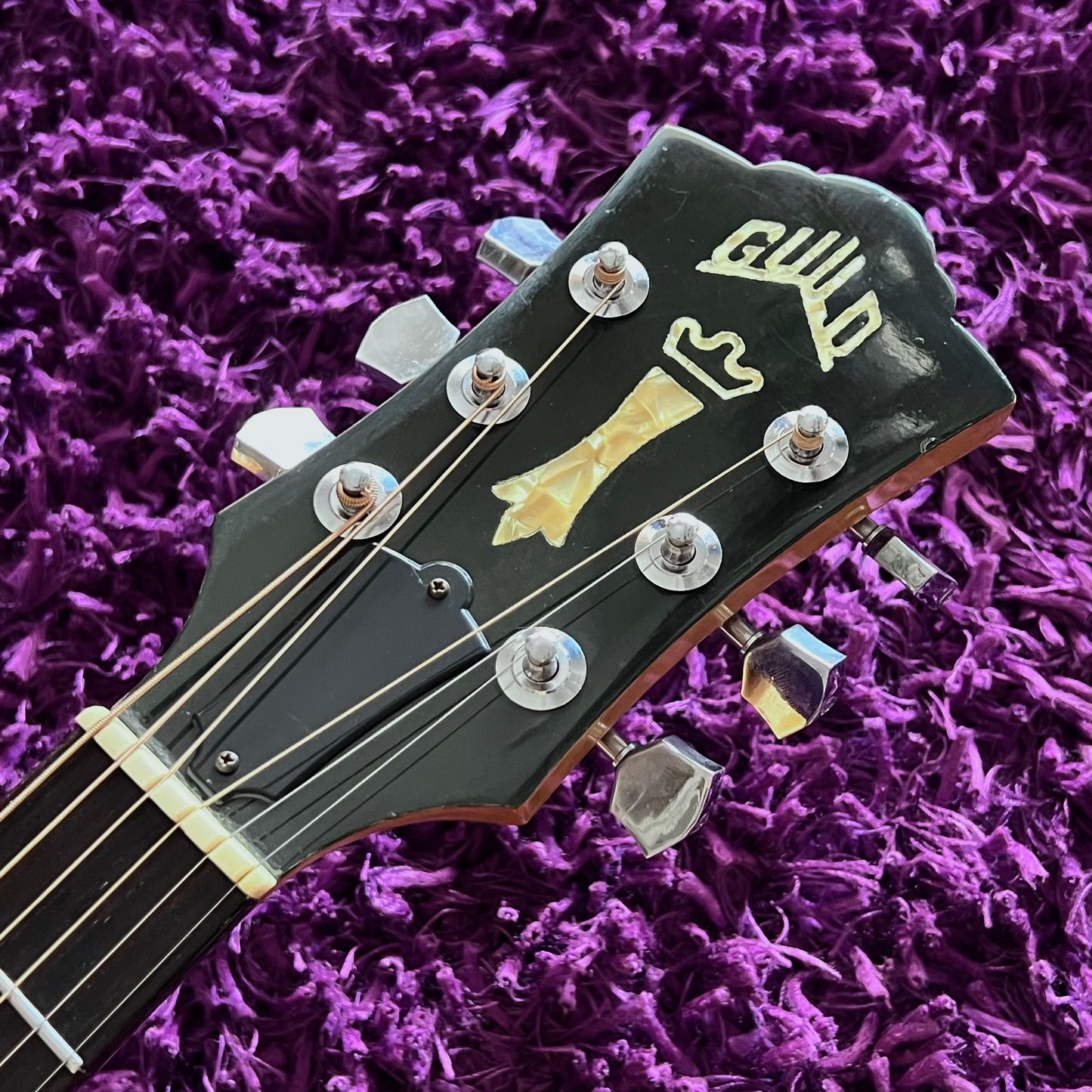 1980 Guild G37 BLD Blonde Squareshoulder Dreadnought Acoustic (Made in USA) (w/ OHSC)