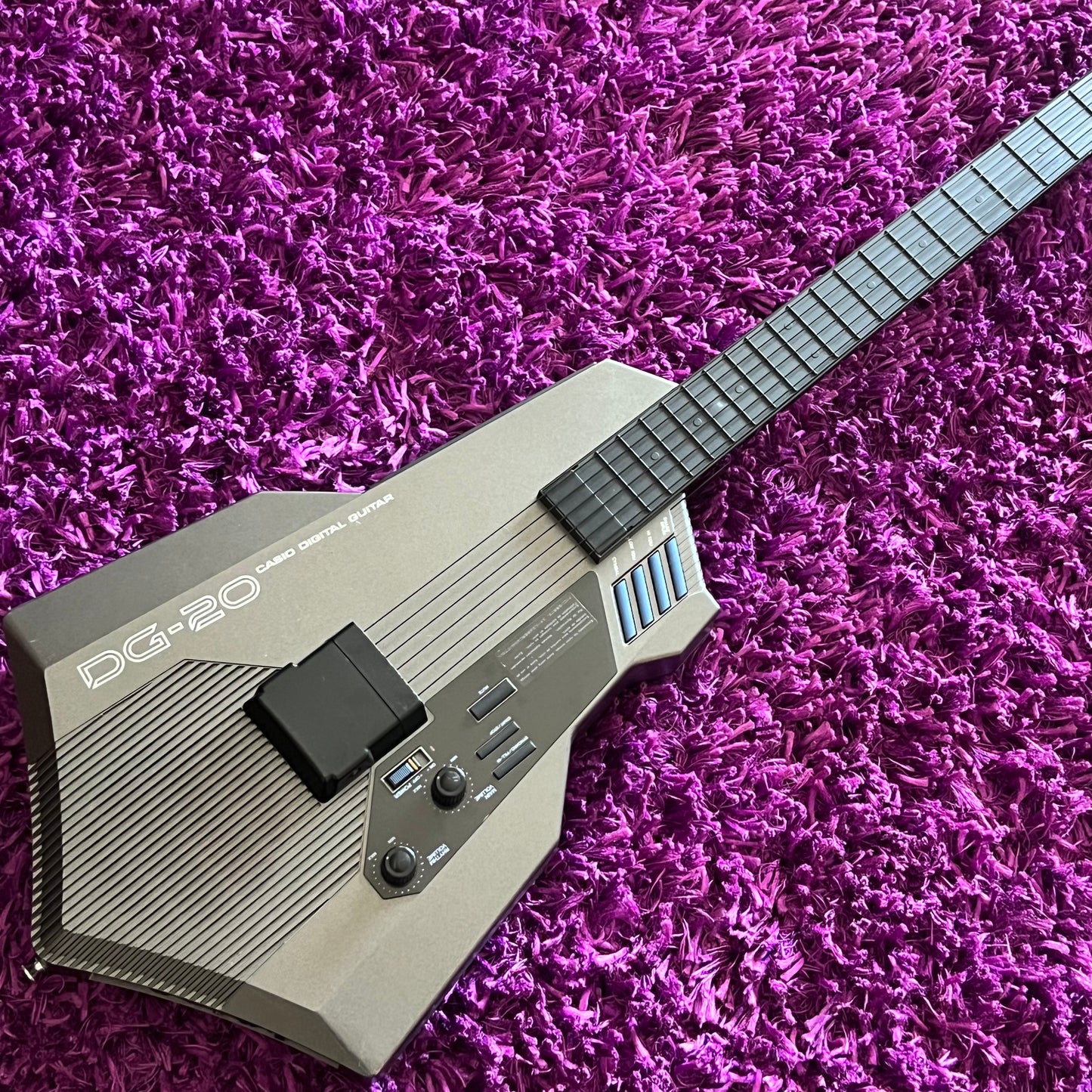Casio DG-20 Digital Synthesizer Guitar 1980s