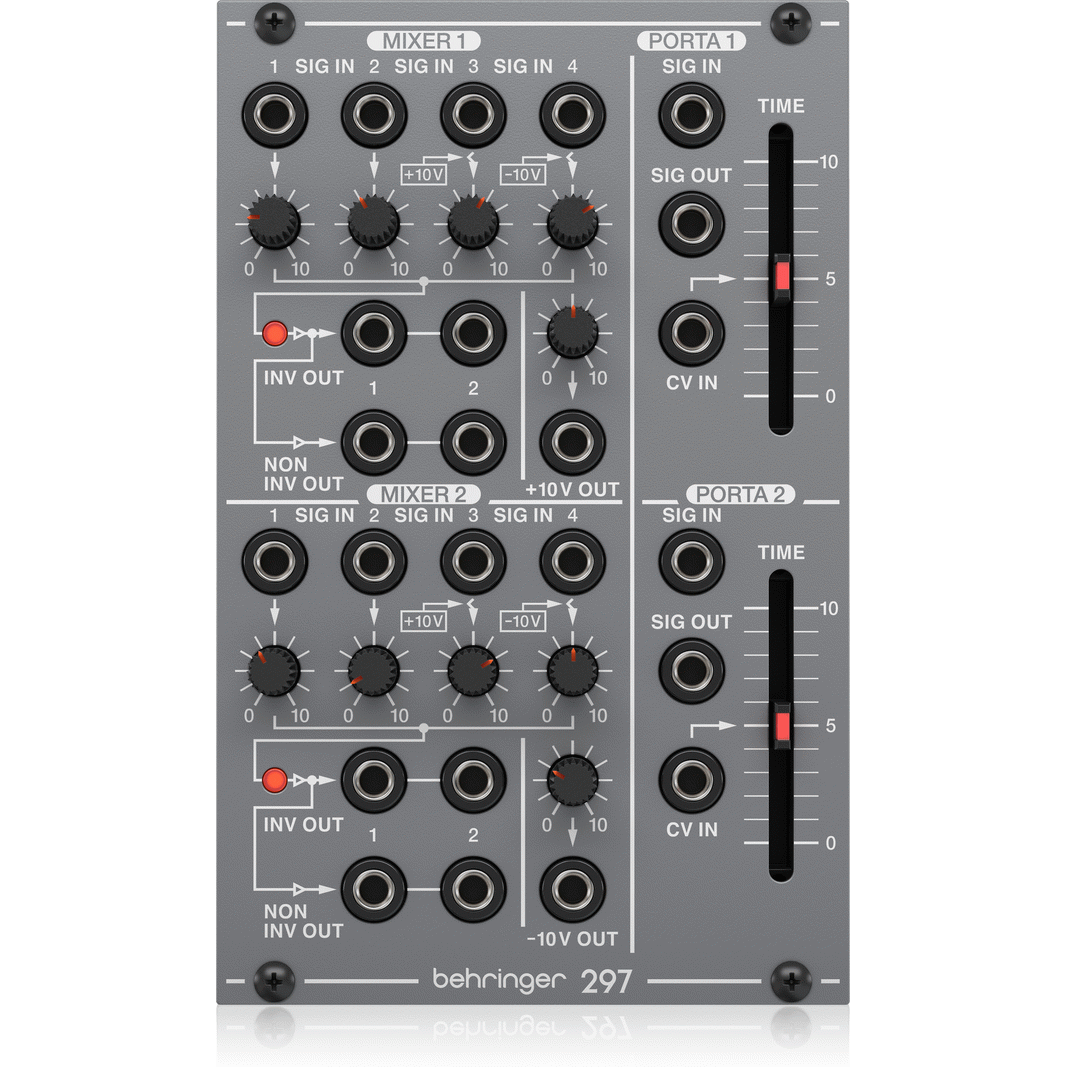 Behringer SYSTEM 100 297 DUAL PORTAMENTO/CV UTILITIES Eurorack Module