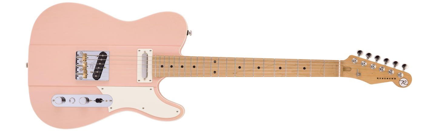 Reverend Greg Koch Signature Gristlemaster Transparent Orchid Pink