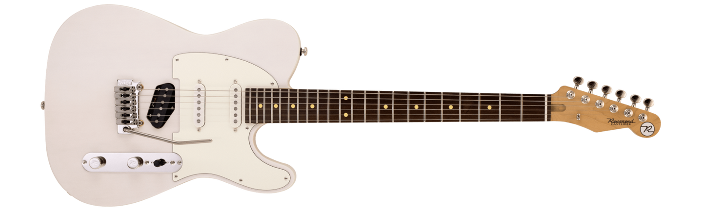 Reverend Pete Anderson Eastsider S Transparent White