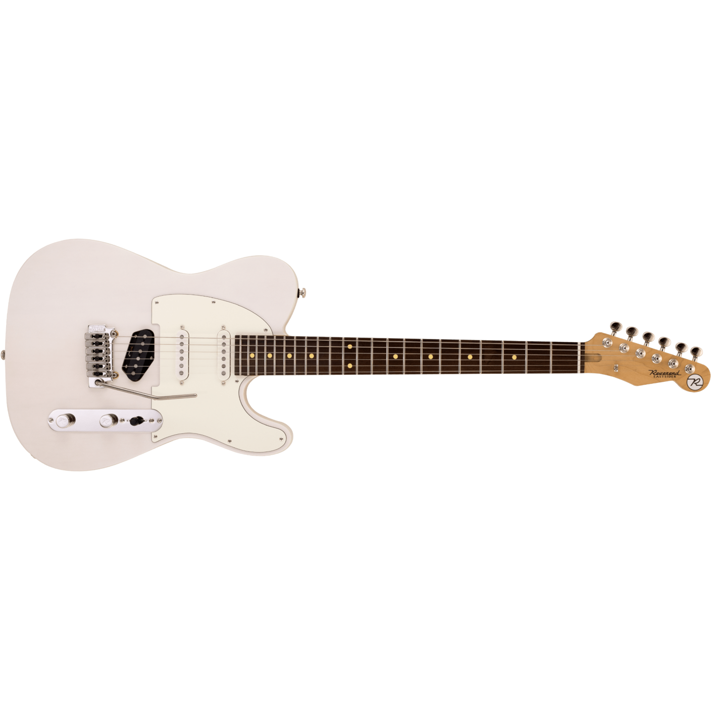 Reverend Pete Anderson Eastsider S Transparent White