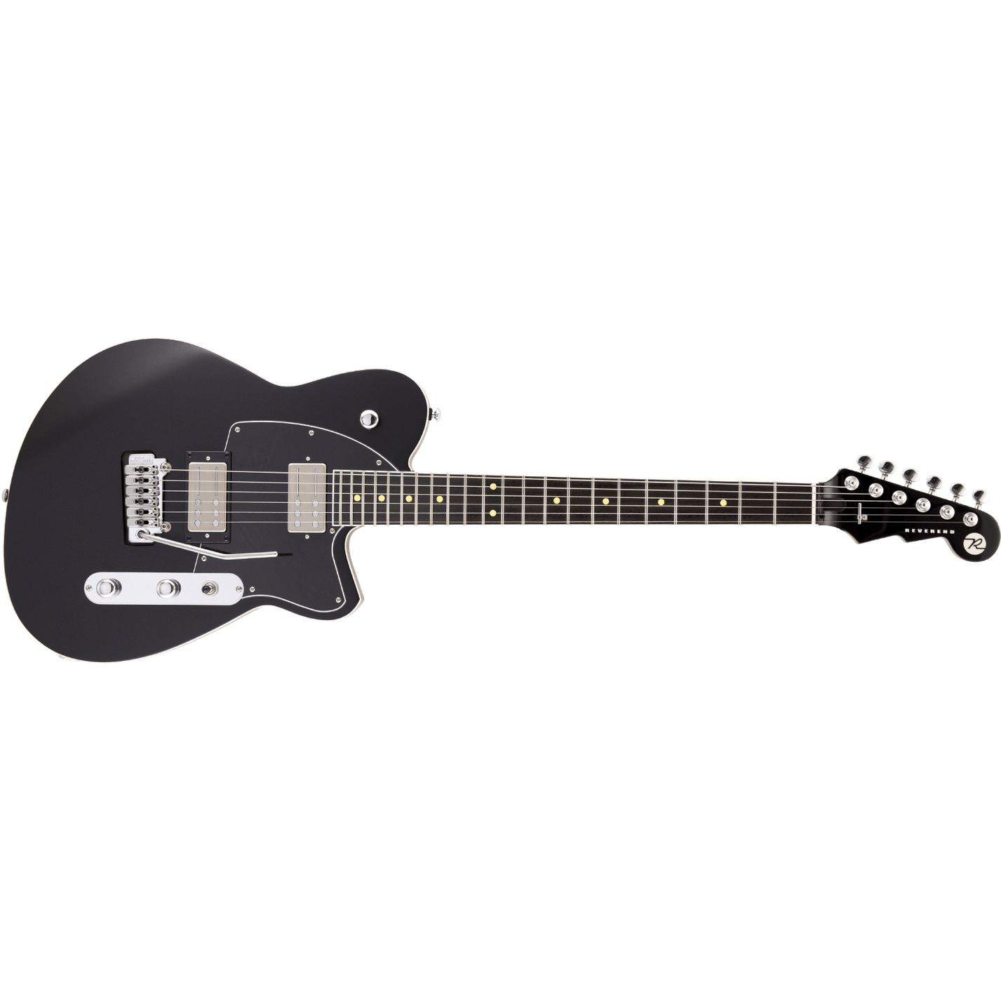 Reverend Reeves Gabrels Signature FM Midnight Black Flame Maple