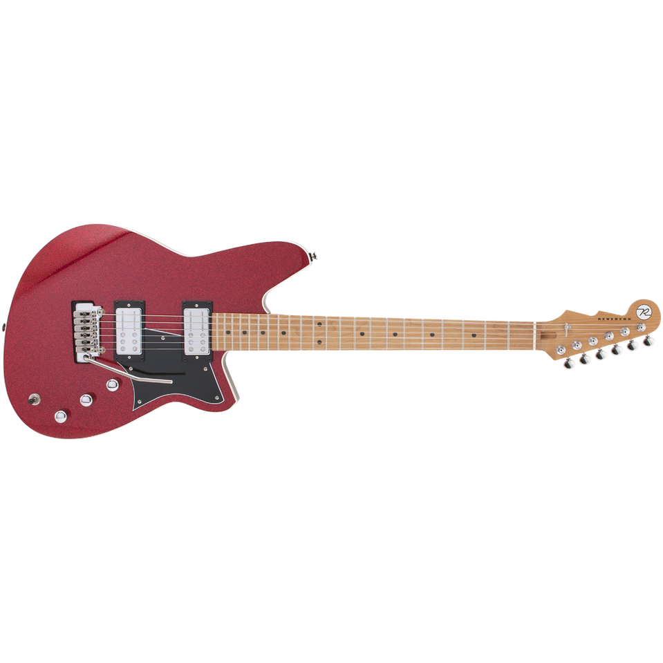 Reverend Tommy Koffin Signature Red Metal Flake