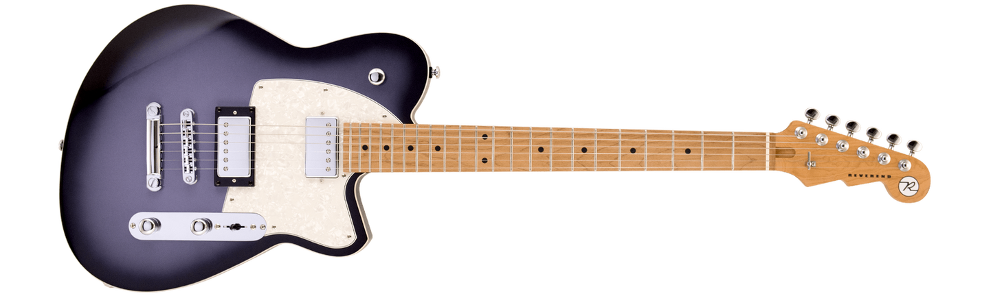 Reverend Charger HB Periwinkle Burst