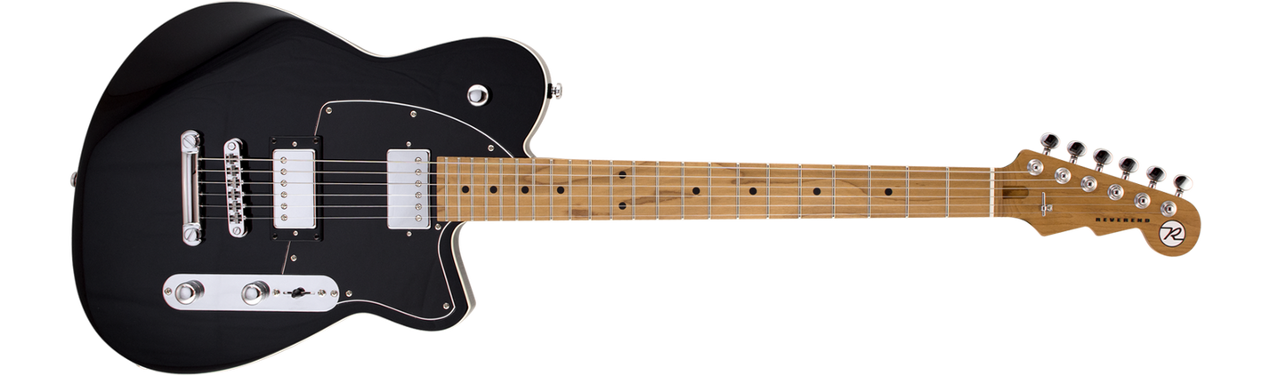 Reverend Charger HB Midnight Black