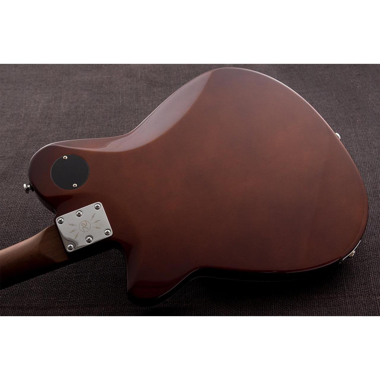 Reverend Charger RA FM Transparent Wine Red Flame Maple