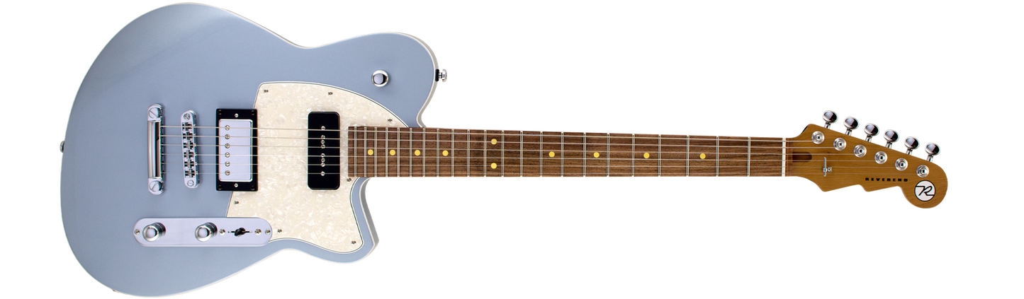Reverend Double Agent OG Metallic Silver Freeze