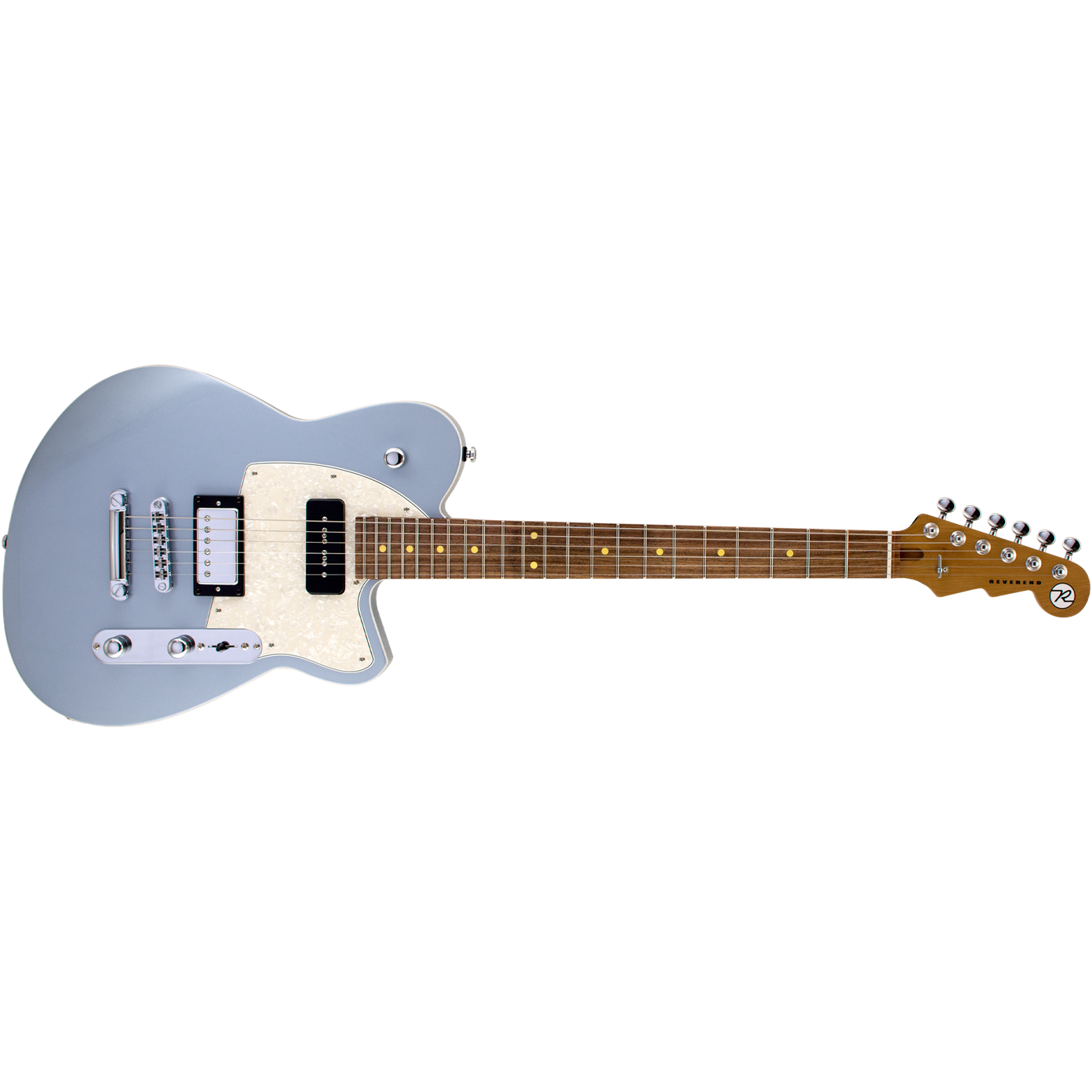 Reverend Double Agent OG Metallic Silver Freeze
