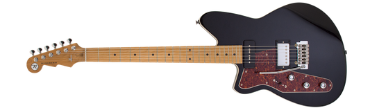 Reverend Double Agent W w/ Wilkinson Tremolo Midnight Black