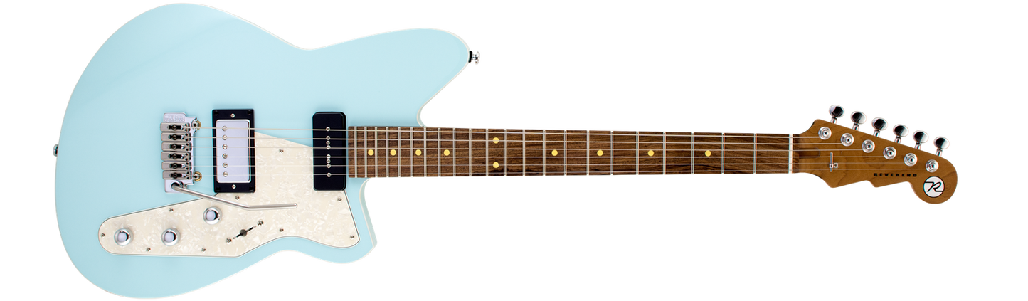 Reverend Double Agent W w/ Wilkinson Tremolo Chronic Blue