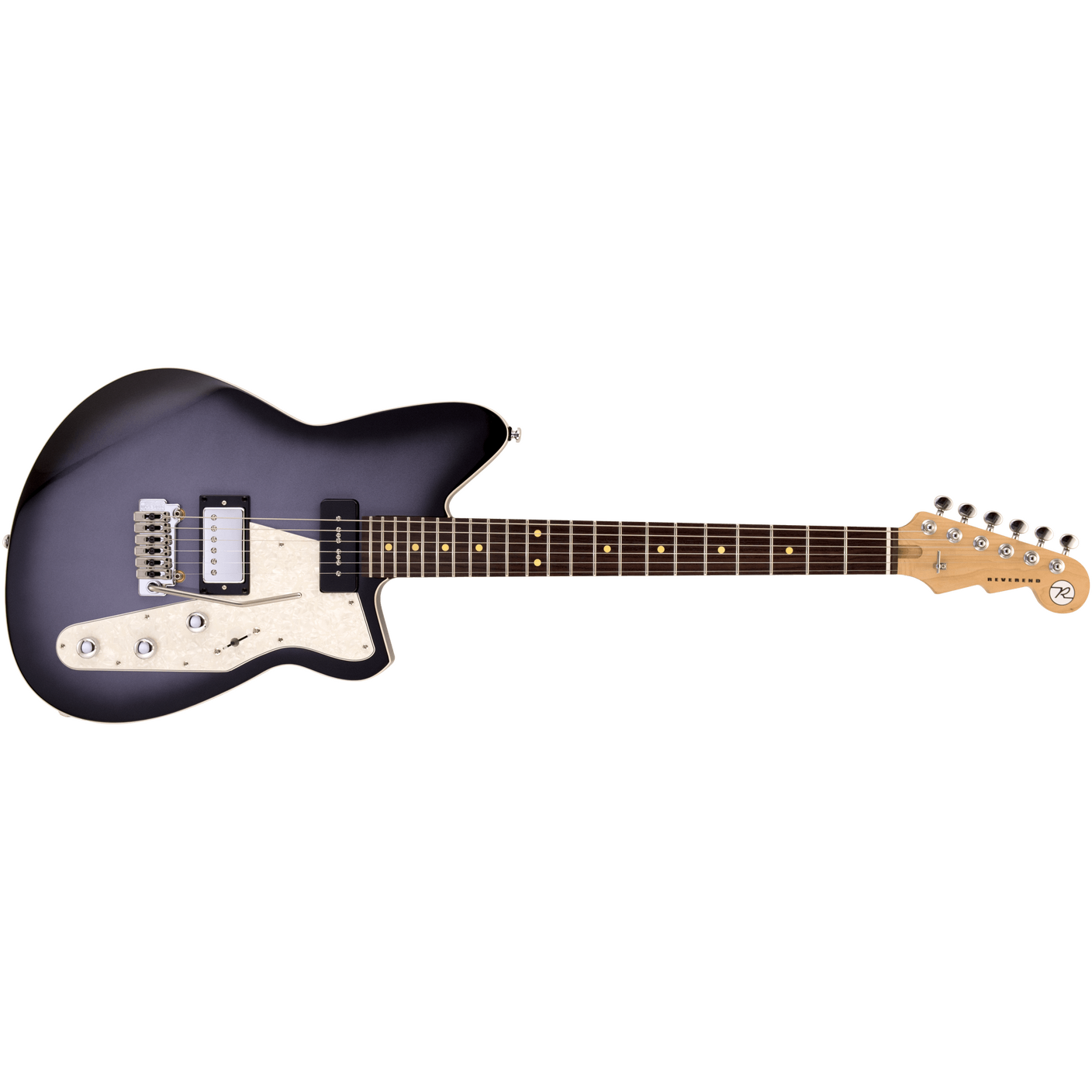 Reverend Double Agent W w/ Wilkinson Tremolo Periwinkle Burst