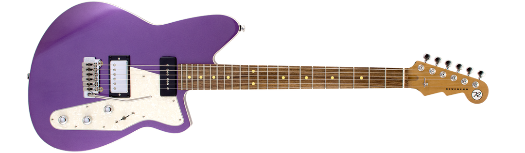 Reverend Double Agent W w/ Wilkinson Tremolo Italian Purple