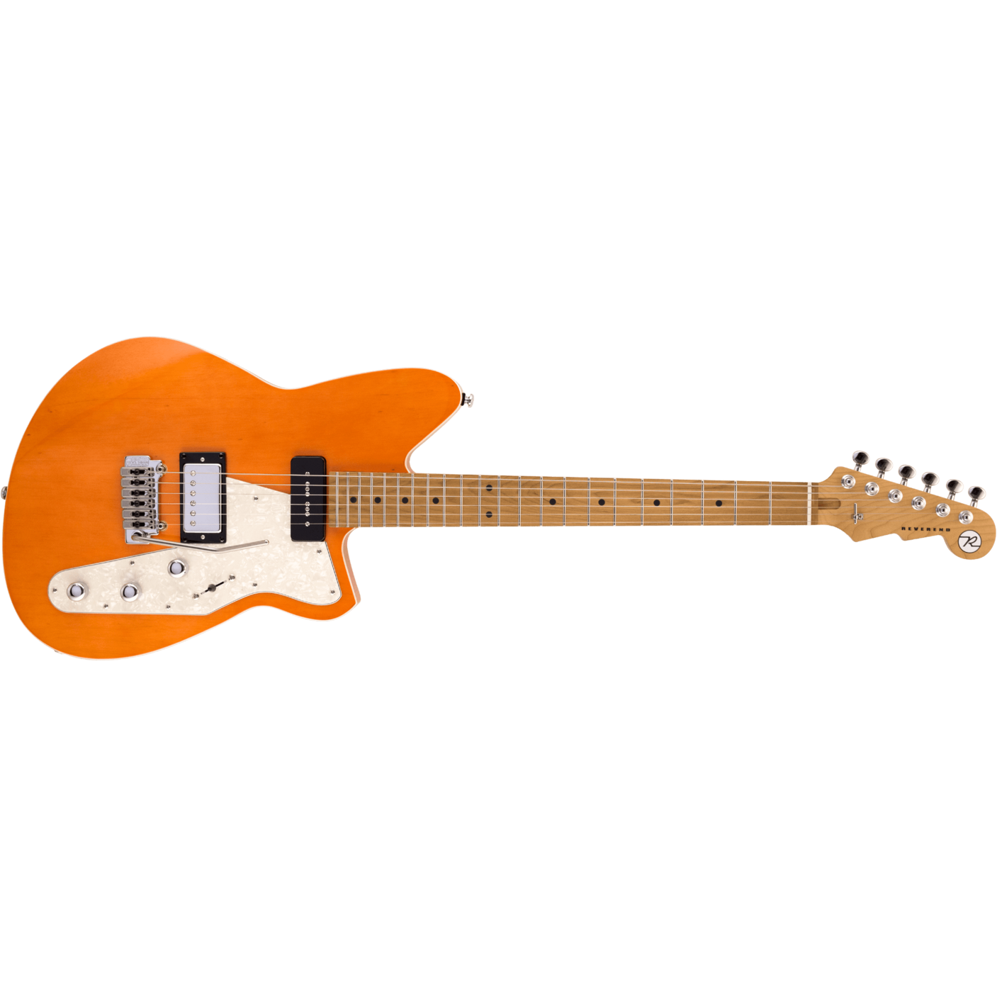 Reverend Double Agent W w/ Wilkinson Tremolo Rock Orange