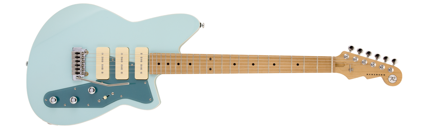 Reverend Jetstream 390 w/ Wilkinson Tremolo Chronic Blue