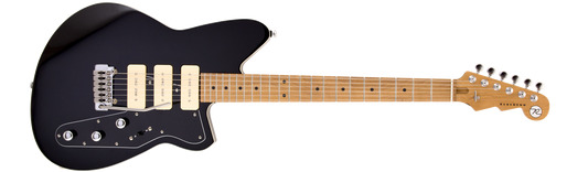 Reverend Jetstream 390 w/ Wilkinson Tremolo Midnight Black