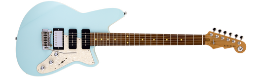 Reverend Six Gun HPP w/ Wilkinson Tremolo Chronic Blue