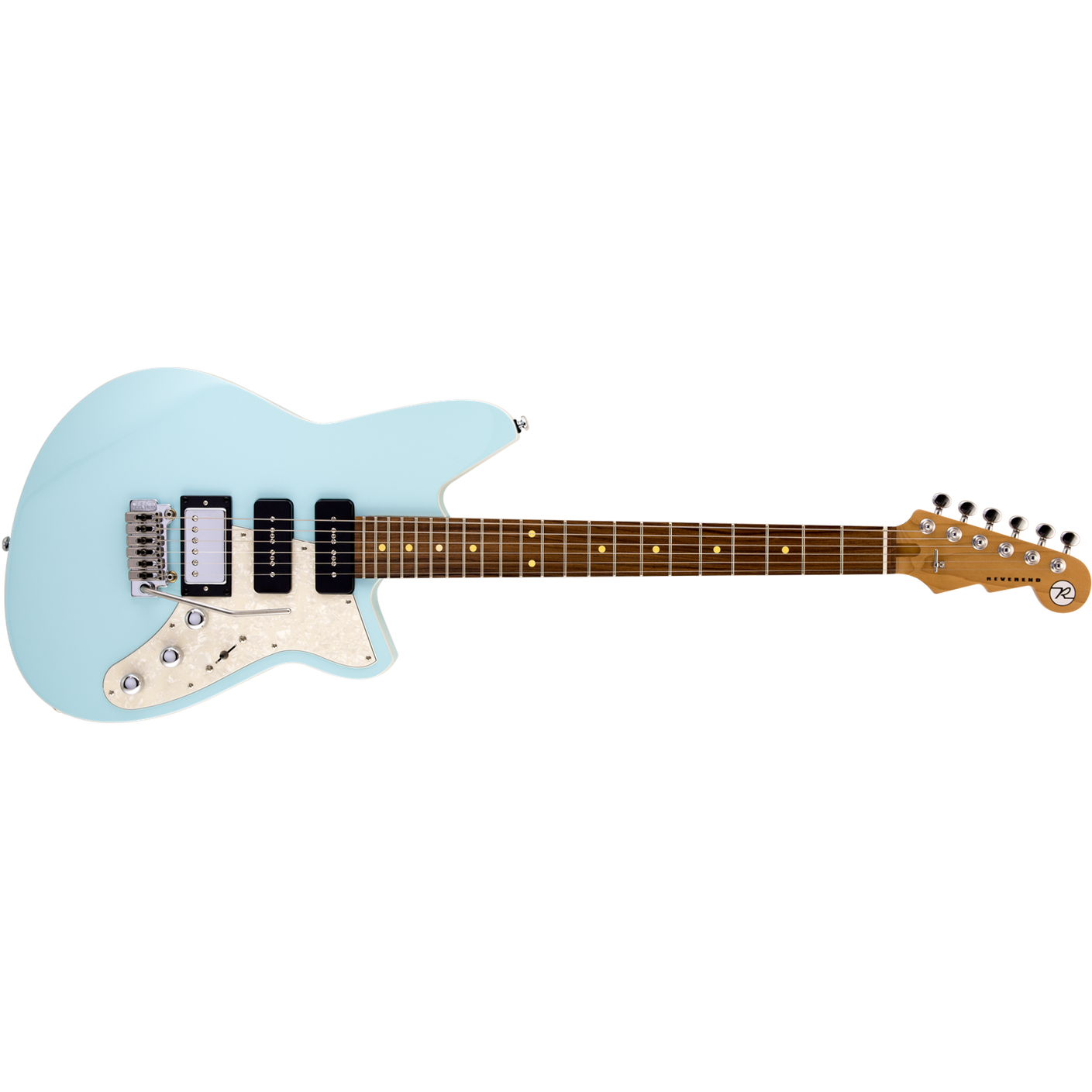 Reverend Six Gun HPP w/ Wilkinson Tremolo Chronic Blue