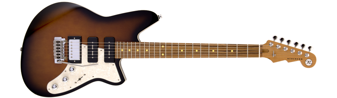 Reverend Six Gun HPP w/ Wilkinson Tremolo Coffee Burst