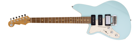 Reverend Six Gun HPP w/ Wilkinson Tremolo Chronic Blue (Left Handed)
