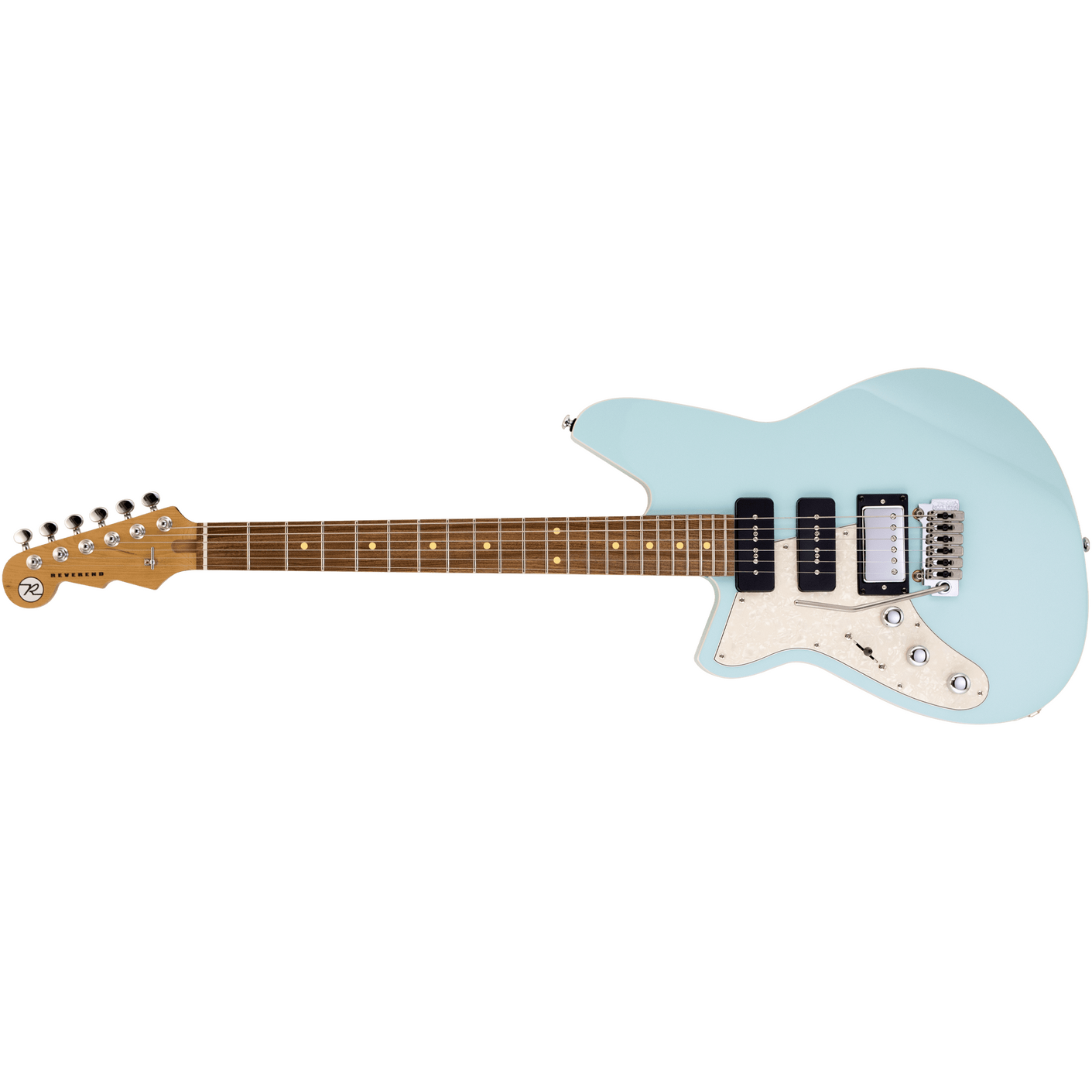 Reverend Six Gun HPP w/ Wilkinson Tremolo Chronic Blue (Left Handed)