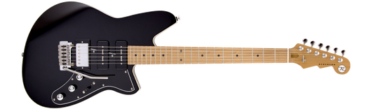 Reverend Six Gun HPP w/ Wilkinson Tremolo Midnight Black