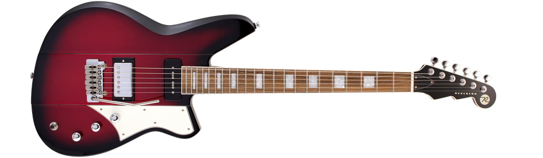 Reverend Warhawk DAW w/ Wilkinson Tremolo Metallic Red Burst