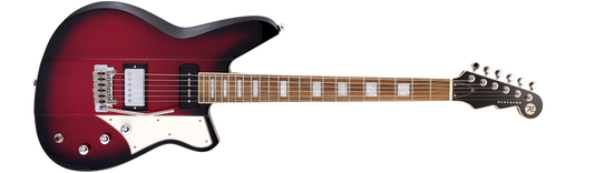 Reverend Warhawk DAW w/ Wilkinson Tremolo Metallic Red Burst