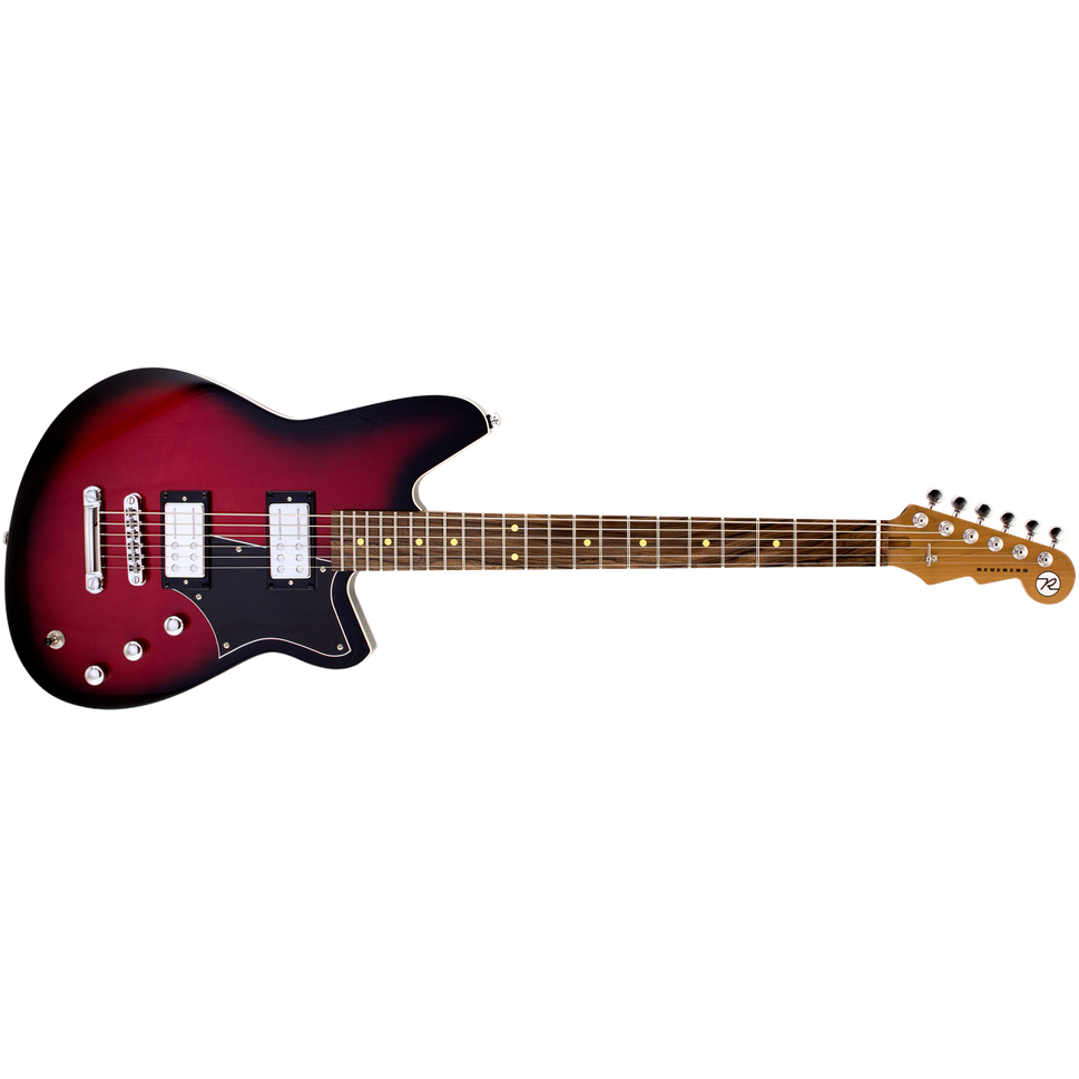 Reverend Descent RA Baritone Metallic Red Burst