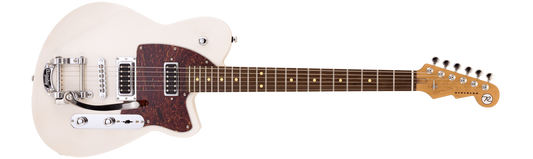 Reverend Flatroc w/ Bigsby Transparent White