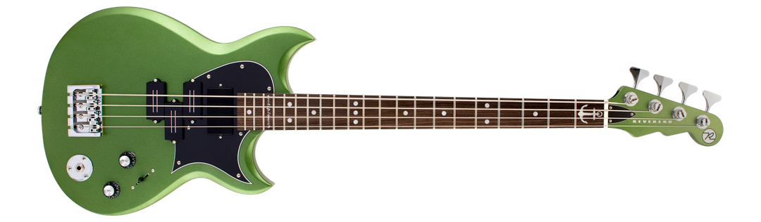 Reverend Wattplower Mark II Bass Emerald Green