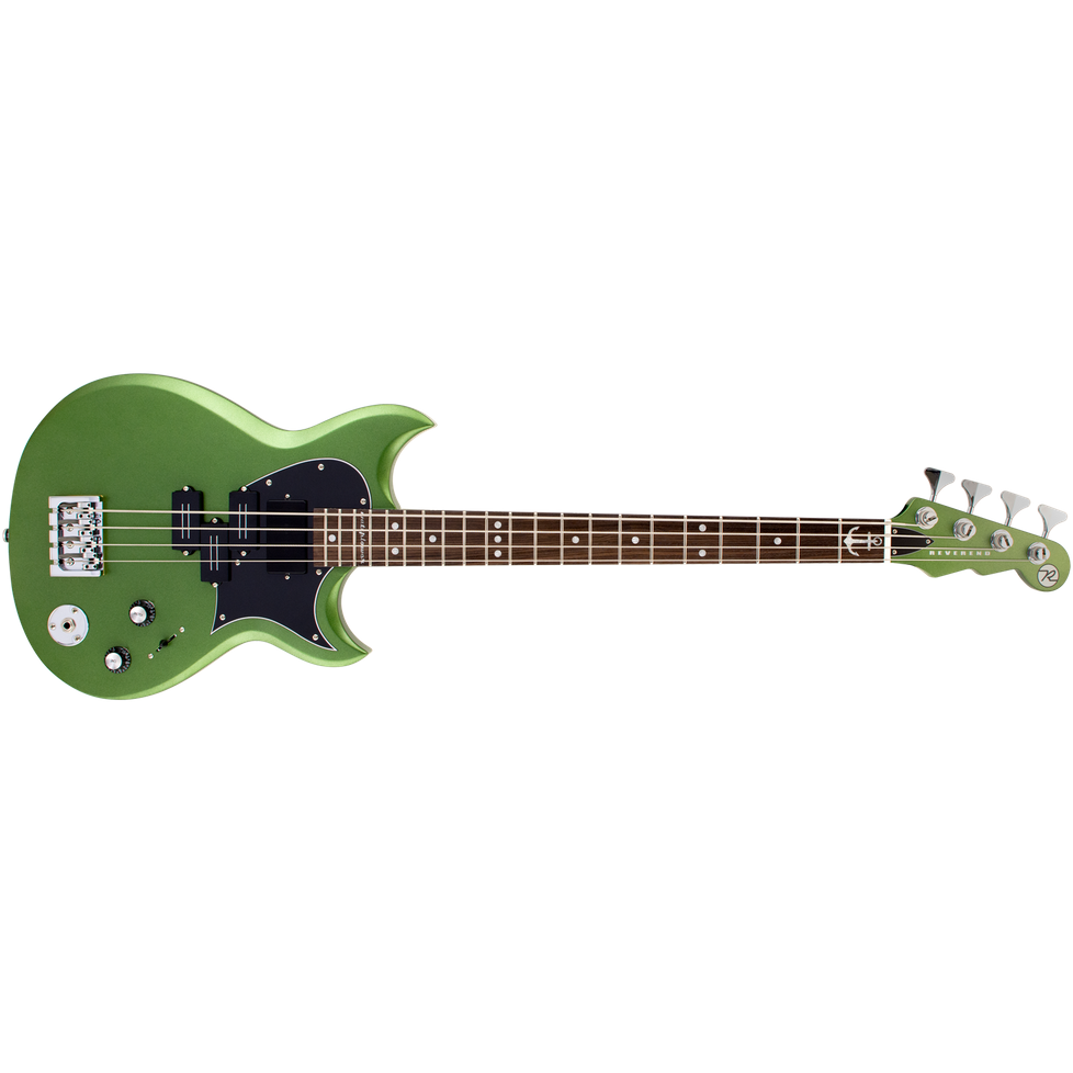 Reverend Wattplower Mark II Bass Emerald Green