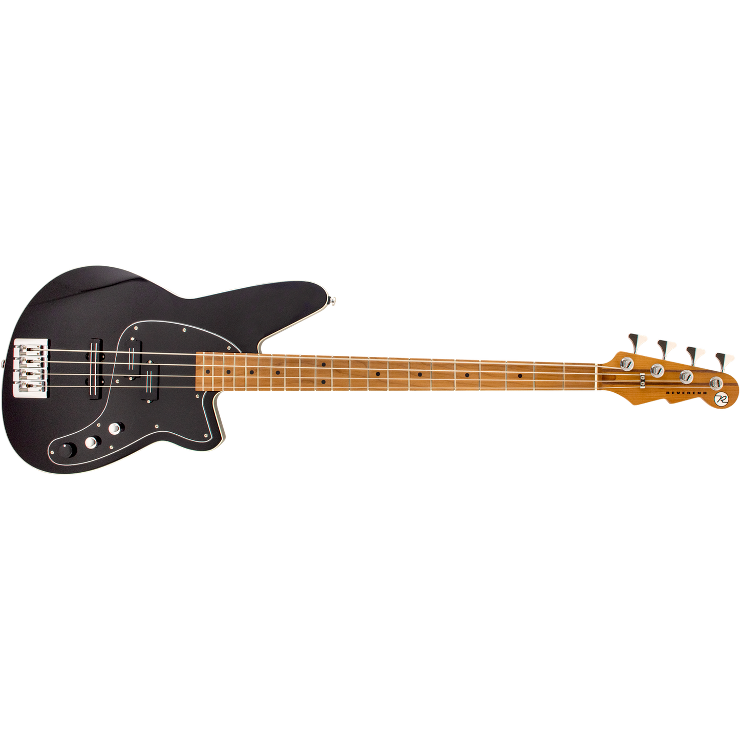 Reverend Decision P Bass Midnight Black