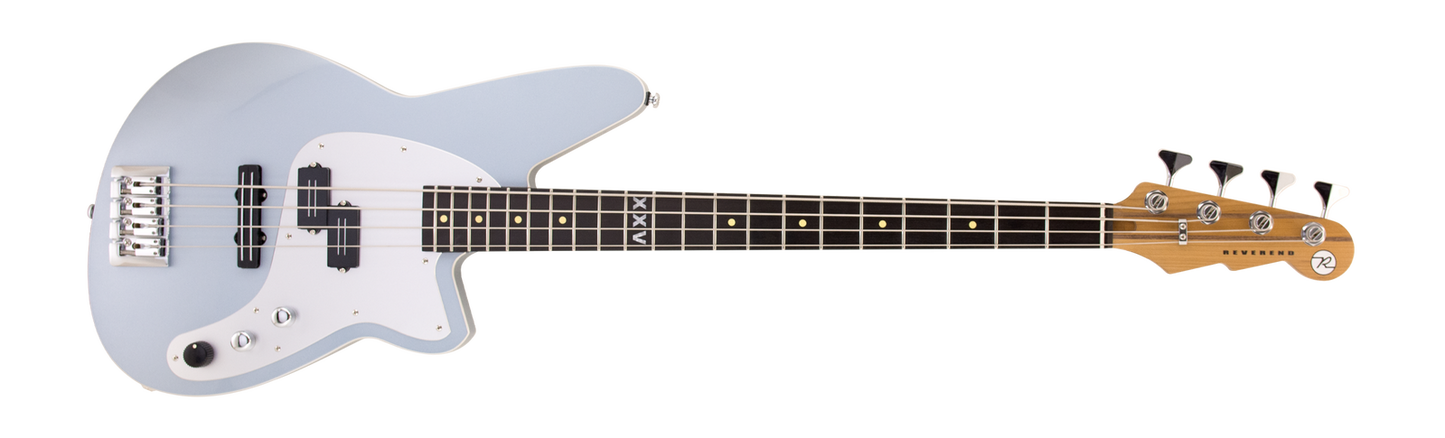 Reverend Decision P Bass 25th Anniversary Metallic Silver Freeze