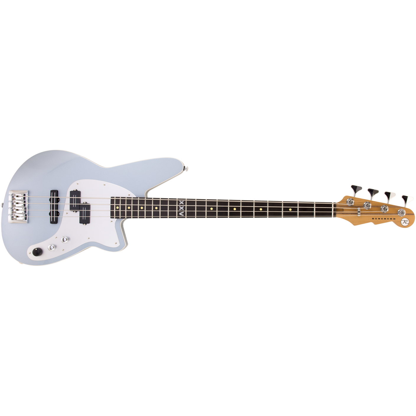 Reverend Decision P Bass 25th Anniversary Metallic Silver Freeze