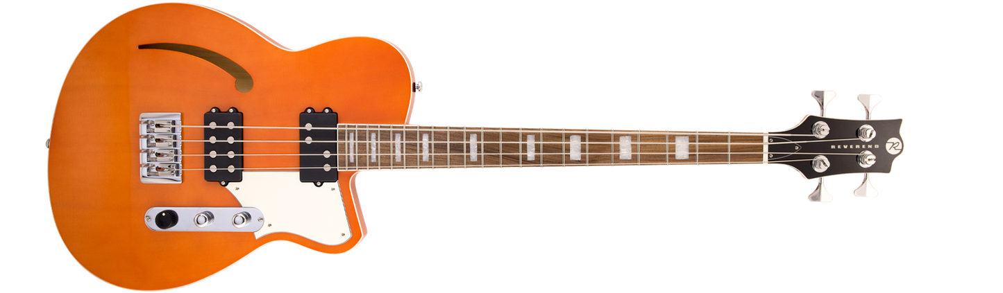 Reverend Dub King Bass Rock Orange