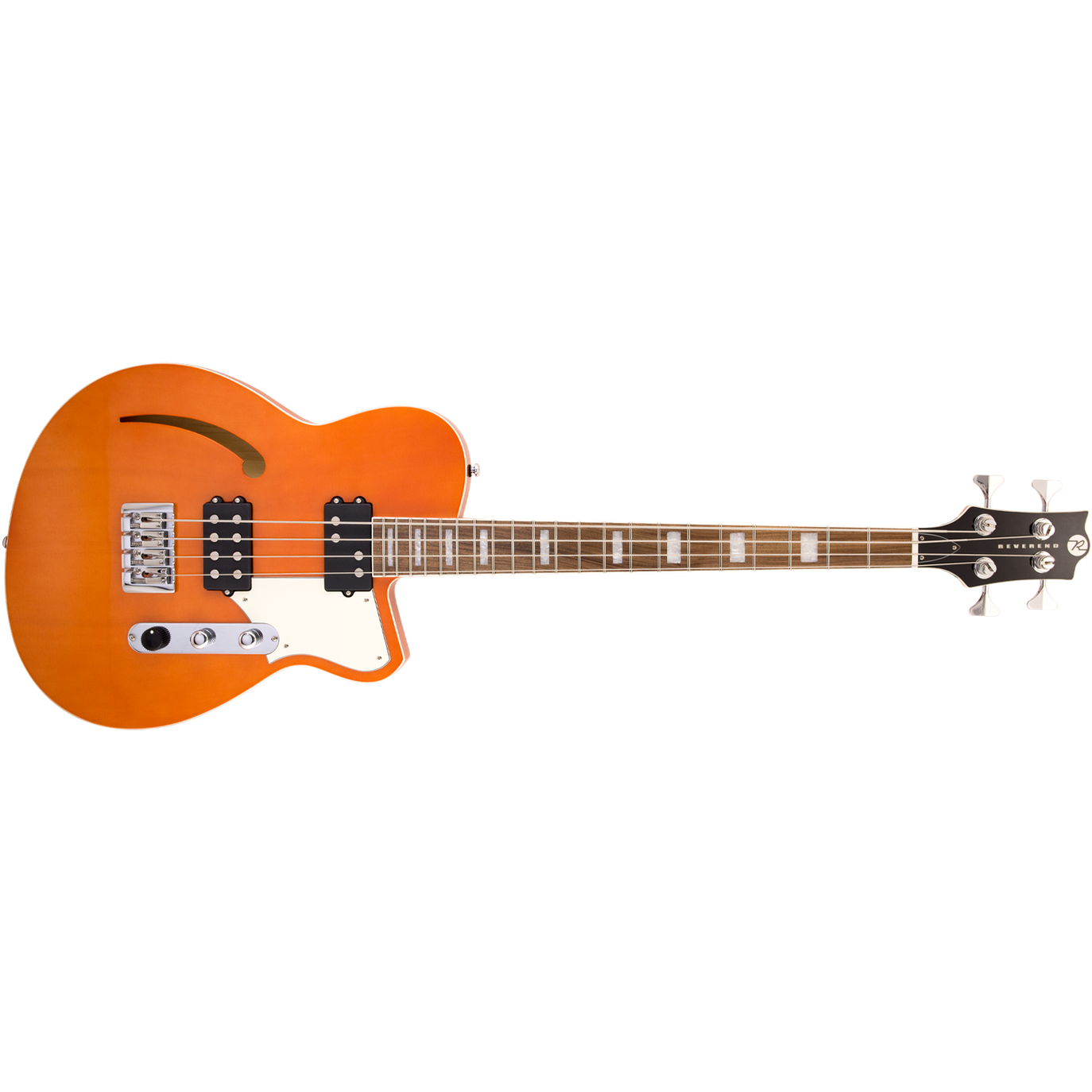 Reverend Dub King Bass Rock Orange