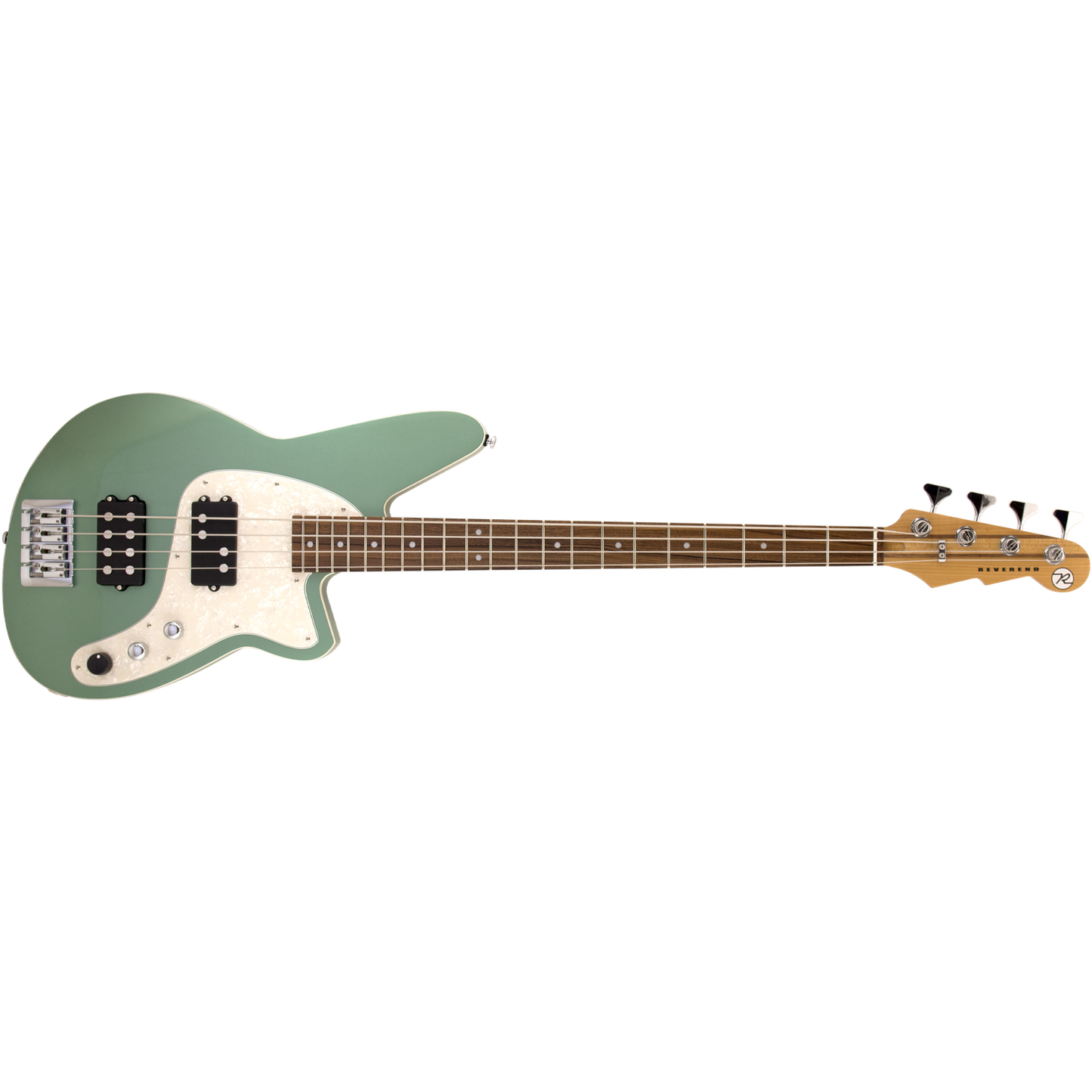Reverend Mercalli 4 Bass Metallic Alpine