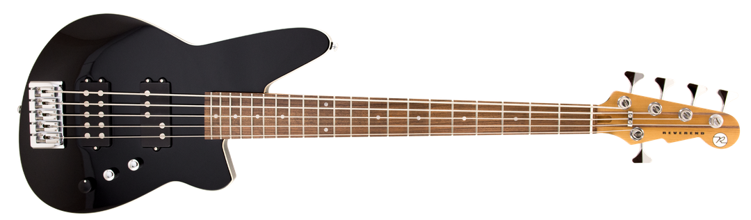 Reverend Mercalli 5 Bass Midnight Black