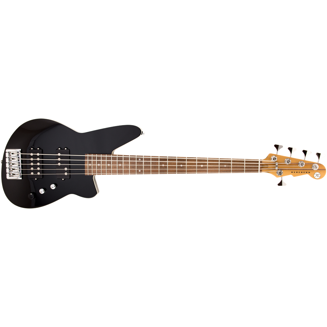 Reverend Mercalli 5 Bass Midnight Black