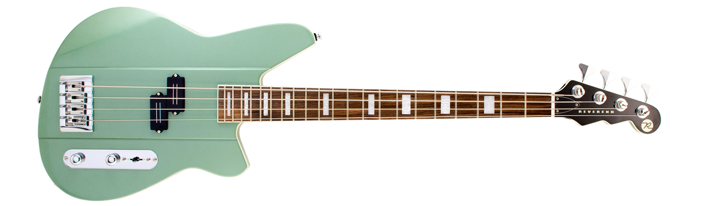 Reverend Sentinel Bass Metallic Alpine