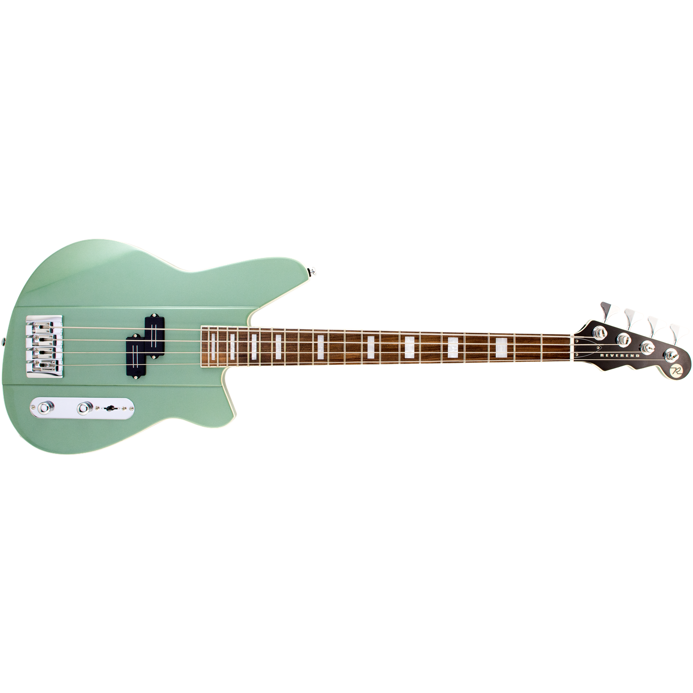 Reverend Sentinel Bass Metallic Alpine